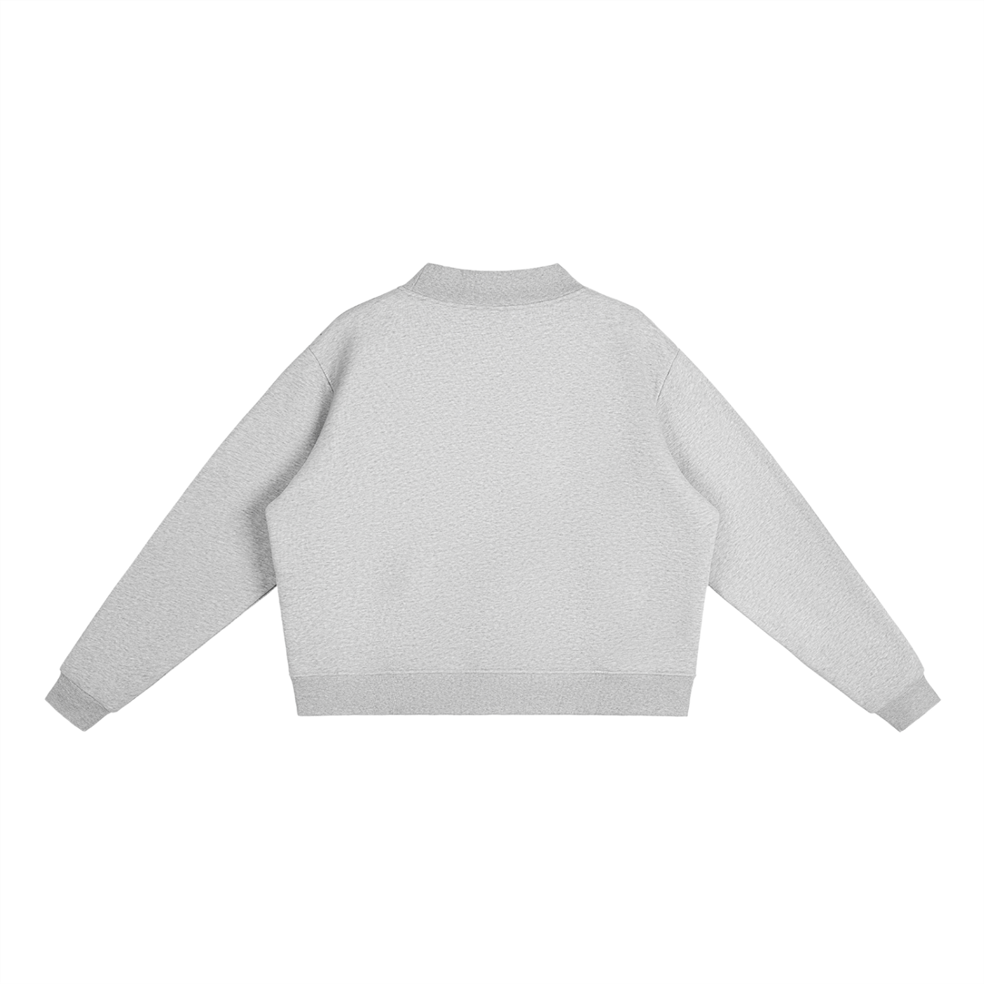 King Cannon Mountain Climber Essential Fleece Mock-Neck Crew Sweatshirt