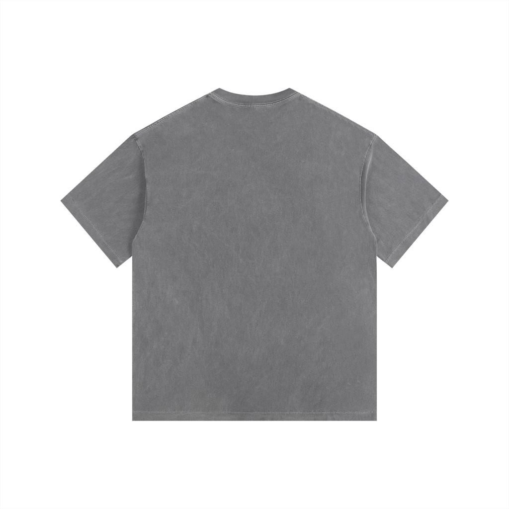 King Cannon Vintage Washed Oversized Cotton T-Shirt