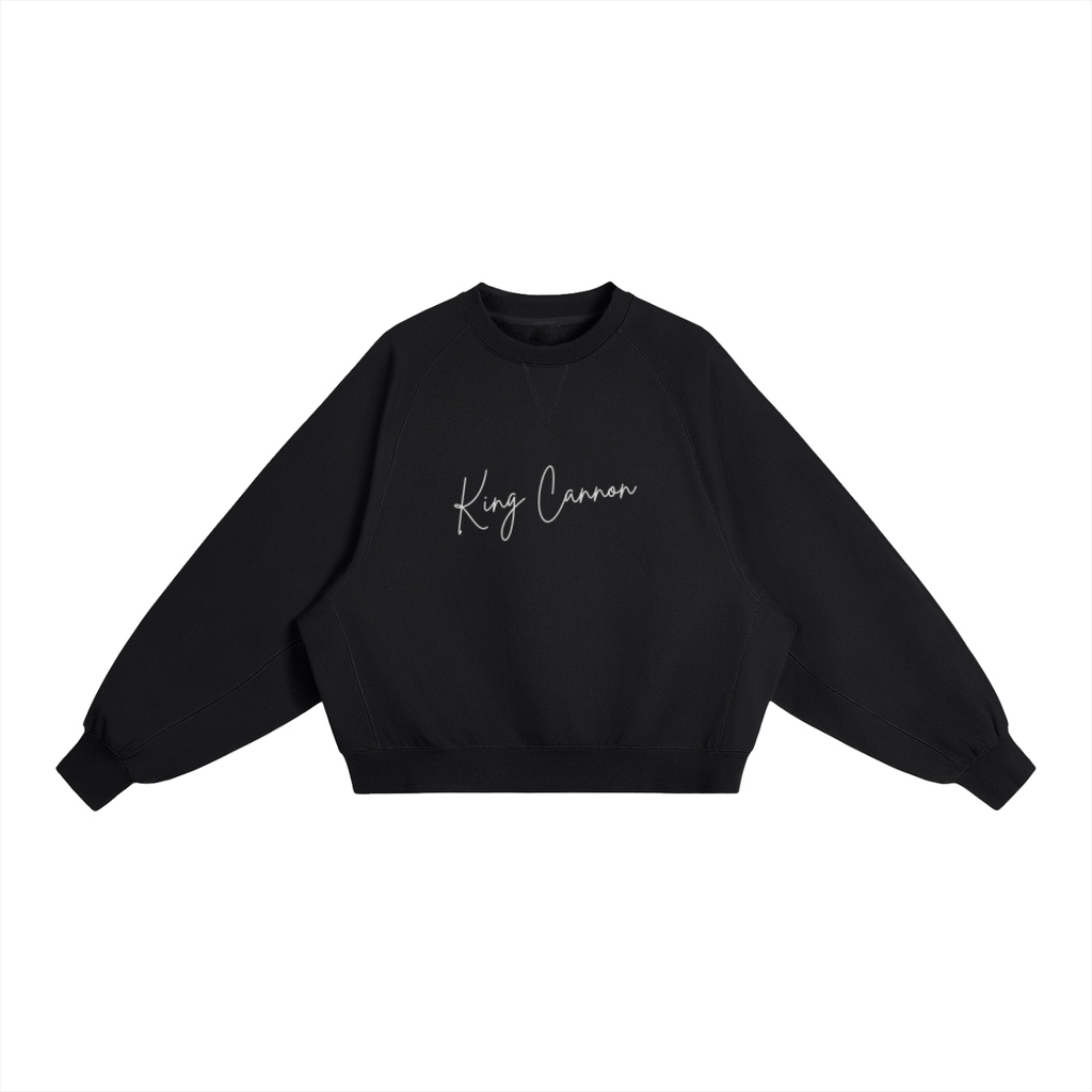 King Cannon Heavyweight Dolman Sleeve Boxy Sweatshirt