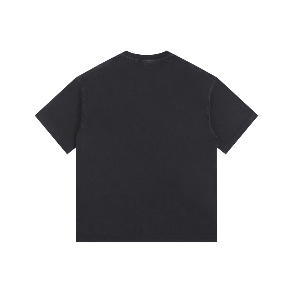 King Cannon Vintage Washed Oversized Cotton T-Shirt