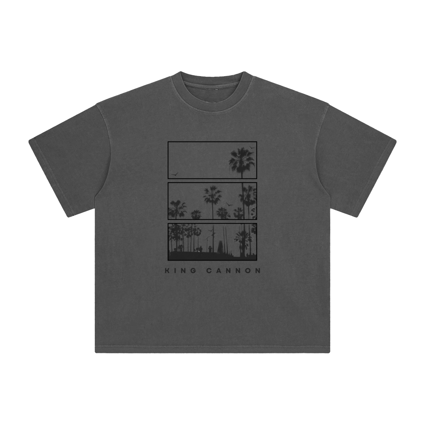 King Cannon Enzyme Washed Sunset Blvd Tee