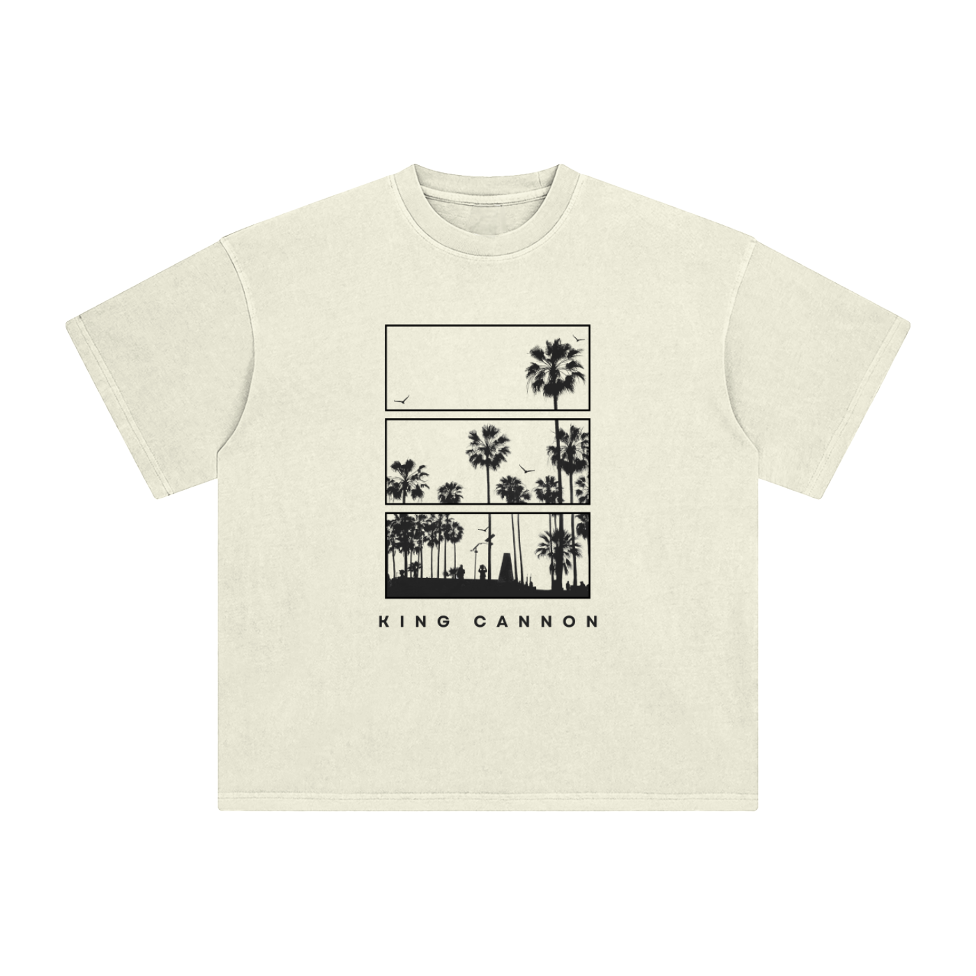 King Cannon Enzyme Washed Sunset Blvd Tee