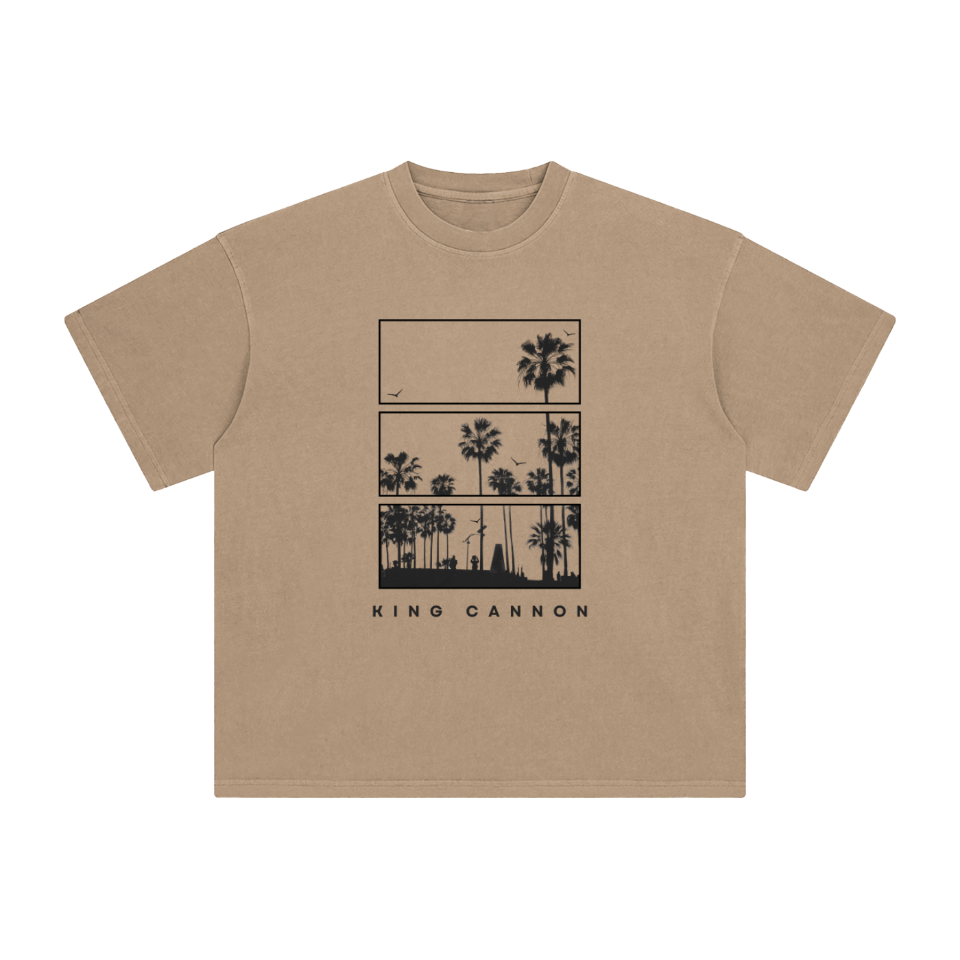 King Cannon Enzyme Washed Sunset Blvd Tee