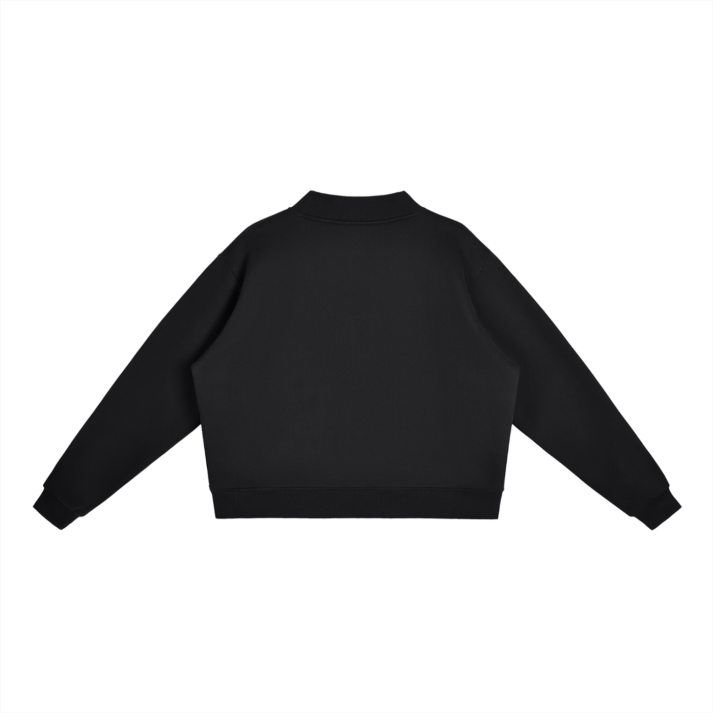King Cannon Mountain Climber Essential Fleece Mock-Neck Crew Sweatshirt