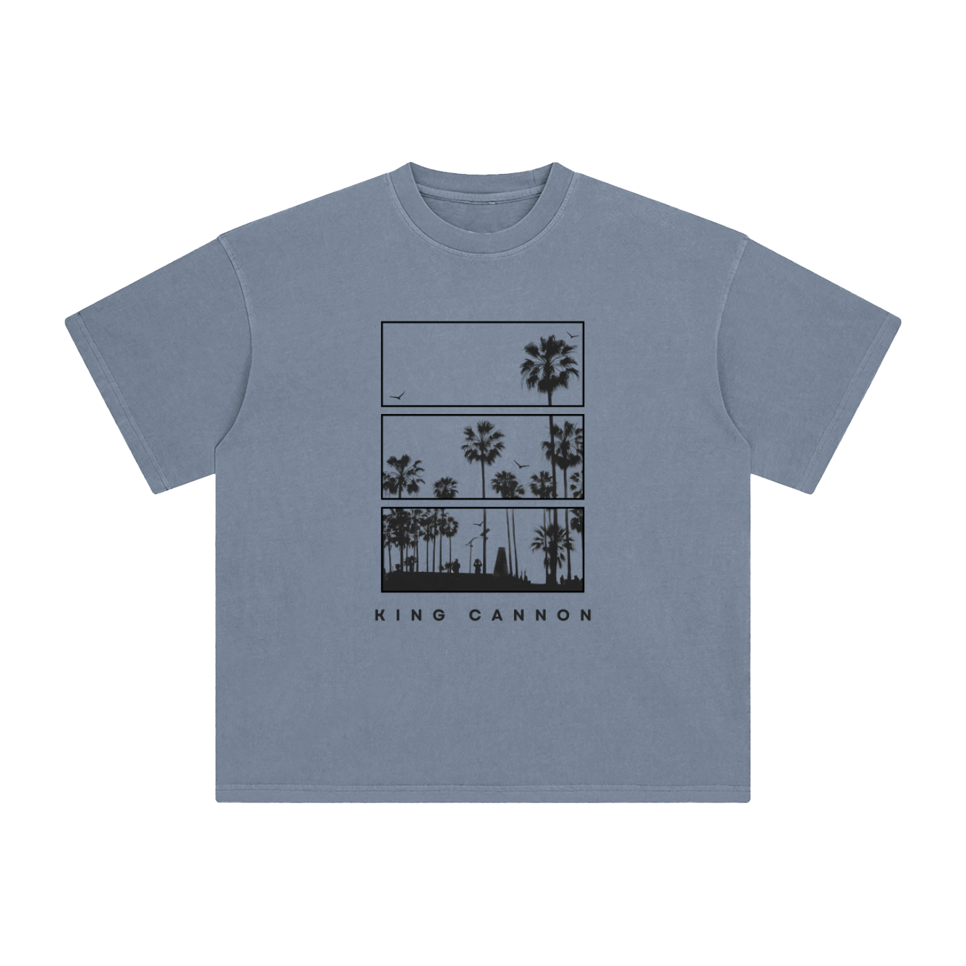 King Cannon Enzyme Washed Sunset Blvd Tee