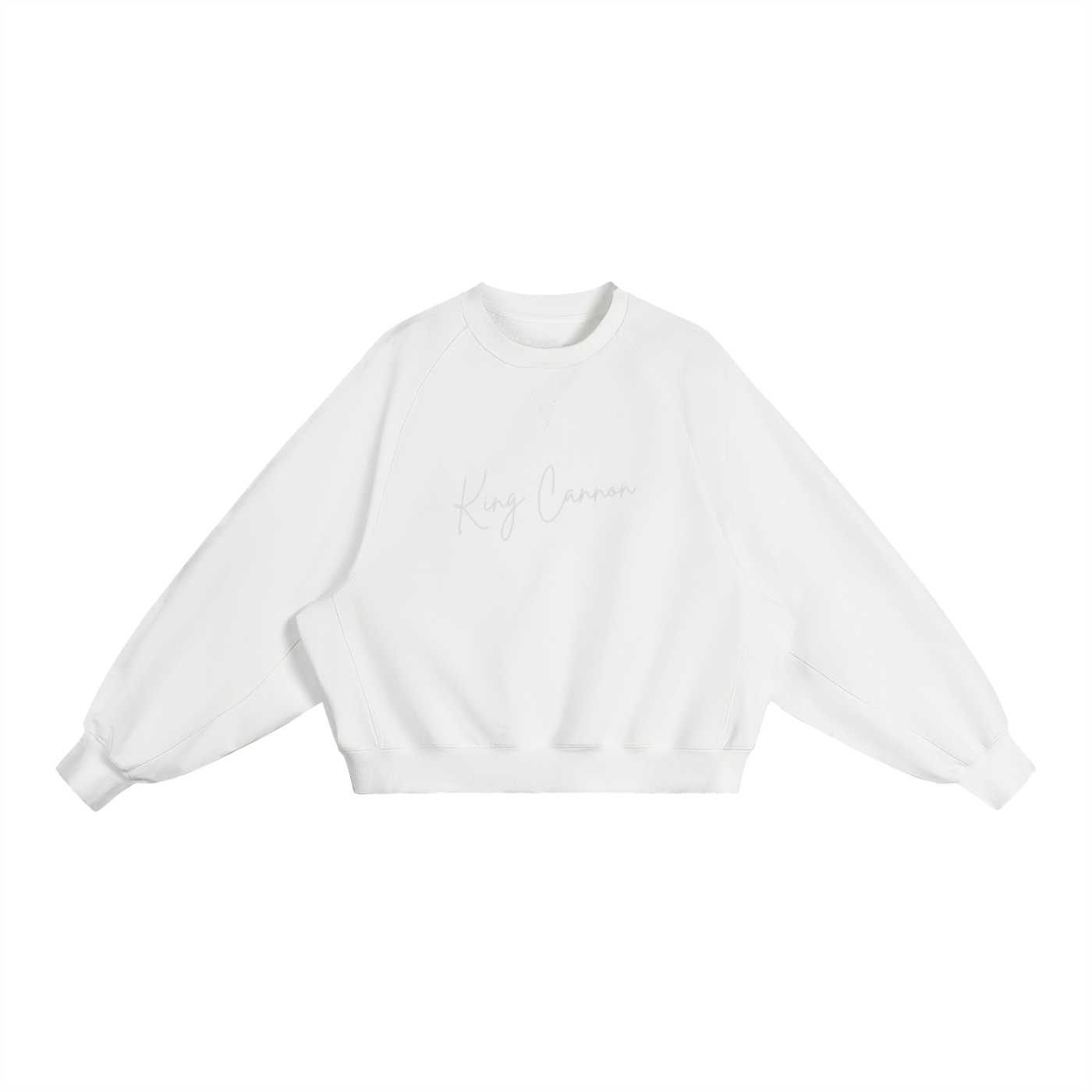 King Cannon Heavyweight Dolman Sleeve Boxy Sweatshirt