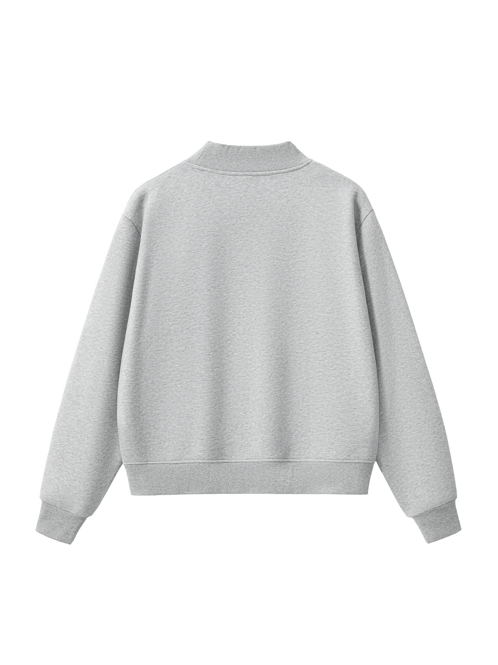 King Cannon Mountain Climber Essential Fleece Mock-Neck Crew Sweatshirt