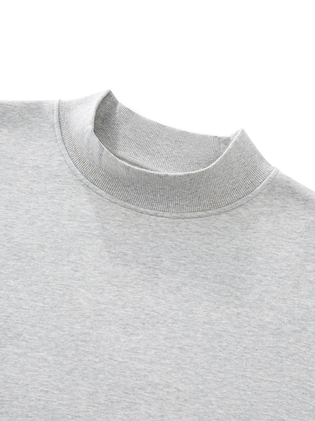 King Cannon Mountain Climber Essential Fleece Mock-Neck Crew Sweatshirt