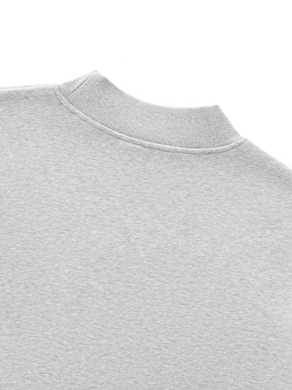King Cannon Mountain Climber Essential Fleece Mock-Neck Crew Sweatshirt
